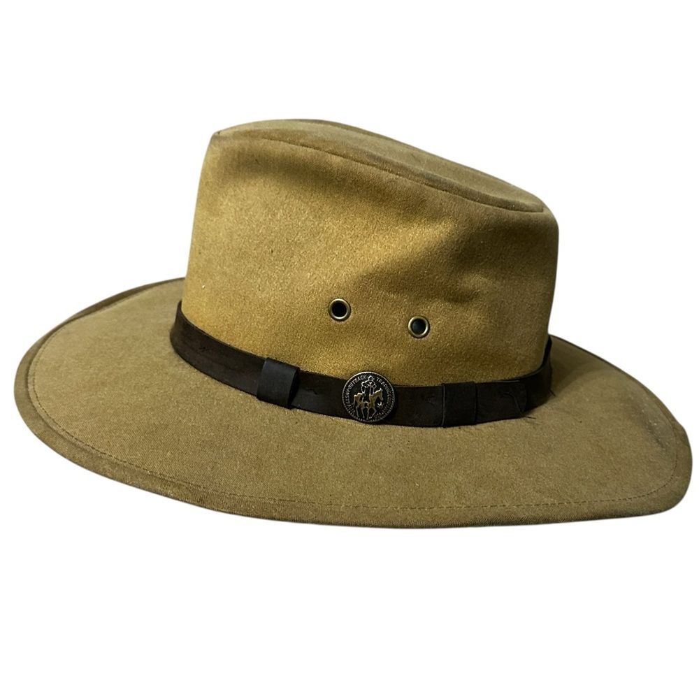 Outback Trading Company Kodiak 1480 Wool Felt Outback Hat Tan Brown Small